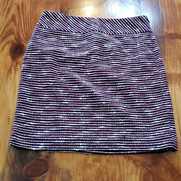 LOFT Dresses & Skirts - NWT Loft Petites 00 Tweed Pencil Skirt Red White
